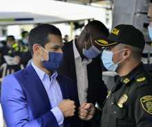 Operatividad de la Polic&iacute;a Metropolitana en Cali y el Valle fue reforzada con parque automotor que entreg&oacute; Ministerio del Interior