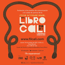 En rueda de prensa, la FILCali 2021 dar&aacute; a conocer detalles de la programaci&oacute;n