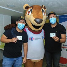 Periodistas de Cali se preparan para los Juegos Panamericanos Junior, vacun&aacute;ndose contra la covid-19