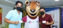 Periodistas de Cali se preparan para los Juegos Panamericanos Junior, vacun&aacute;ndose contra la covid-19