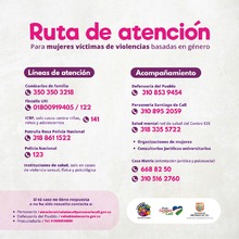 Si es v&iacute;ctima de cualquier tipo de violencia: &iexcl;Denuncie!