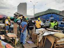 Jornada de caracterizaci&oacute;n para los vendedores informales del &aacute;rea de renovaci&oacute;n urbana.  