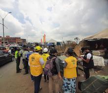 Jornada de caracterizaci&oacute;n para los vendedores informales del &aacute;rea de renovaci&oacute;n urbana.  