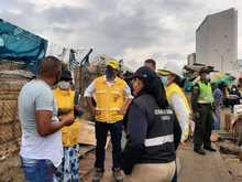 Jornada de caracterizaci&oacute;n para los vendedores informales del &aacute;rea de renovaci&oacute;n urbana.  