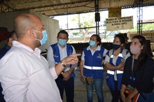 Gobierno del alcalde Jorge Iv&aacute;n Ospina, comprometido para trabajar y garantizar espacios arm&oacute;nicos para las plazas de mercado.  