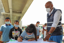 Firmado compromiso para culminaci&oacute;n de las obras de la sede educativa Rep&uacute;blica del Per&uacute; 