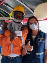 Con la &lsquo;Chiva vacunadora&rsquo;, 500 personas apostaron por la vida y en contra de la covid-19 