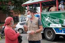 Con la &lsquo;Chiva vacunadora&rsquo;, 500 personas apostaron por la vida y en contra de la covid-19 