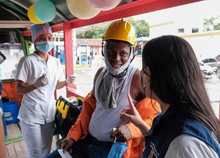 Con la &lsquo;Chiva vacunadora&rsquo;, 500 personas apostaron por la vida y en contra de la covid-19 