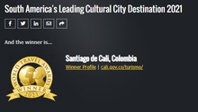 Cali gan&oacute; en los premios World Travel Awards como Ciudad Cultural L&iacute;der en Am&eacute;rica del Sur