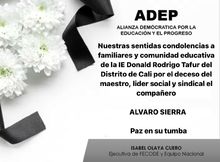 Palabras m&iacute;nimas para un hombre m&aacute;ximo: as&iacute; recuerdan al maestro &Aacute;lvaro Sierra