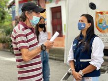 Las vacunas tambi&eacute;n caminaron por San Antonio