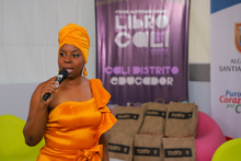 Entre sombreros y turbantes se premiaron los estudiantes ganadores de encuentro de poes&iacute;a afrocolombiano 