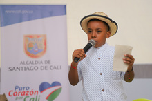 Entre sombreros y turbantes se premiaron los estudiantes ganadores de encuentro de poes&iacute;a afrocolombiano 