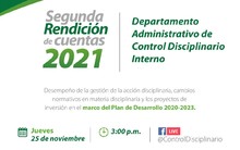 Control Disciplinario Interno dar&aacute; a conocer gesti&oacute;n 2021, el 25 de noviembre