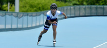 Promesa del patinaje salvadore&ntilde;o se entrena en el Patin&oacute;dromo Mundialista para los Juegos Panamericanos Junior