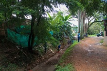 Labores de limpieza a quebradas de la comuna 20 