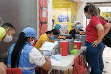 Exitosa labor de vacunaci&oacute;n anticovid en el d&iacute;a sin IVA