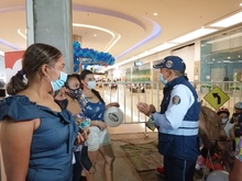 M&aacute;s de 300 ni&ntilde;os participaron en el parque m&oacute;vil de la Secretar&iacute;a de Movilidad