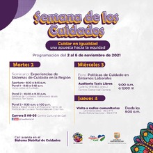 S&uacute;mate a la semana por la protecci&oacute;n de las Mujeres Cuidadoras