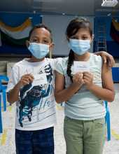 Vacunaci&oacute;n covid para los m&aacute;s peque&ntilde;os en colegios de Cali