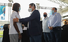 Dos generaciones del deporte intercambian la posta de los Juegos Panamericanos en Cali