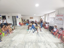 M&aacute;s de 50 ni&ntilde;os del comedor Semillas de Jes&uacute;s disfrutaron una tarde recreativa