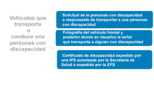  Exentos de la restricci&oacute;n veh&iacute;cular de pico y placa