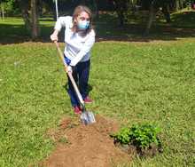 Las mujeres se tomaron el Parque de El Ingenio para sembrar vida
