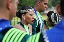 Amor y alegr&iacute;a, sentimiento de los bailarines que se sortean su cupo en el Sals&oacute;dromo