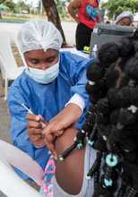 En Cali la vacunaci&oacute;n anticovid sigue avanzando. Muestra de ello es la aceptaci&oacute;n que tiene la apertura del proceso de inmunizaci&oacute;n en ni&ntilde;os de 3 a 11 a&ntilde;os.