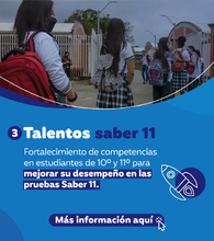 Talentos saber 11 - versi&oacute;n m&oacute;vil Todas y todos a estudiar