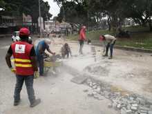 Contin&uacute;an labores de embellecimiento de cara a los Panamericanos Junior 2021