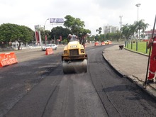 Rehabilitan corredor vial del Monumento a la Solidaridad con las &lsquo;Obras de Coraz&oacute;n&rsquo;