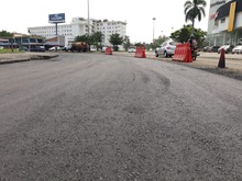 Rehabilitan corredor vial del Monumento a la Solidaridad con las &lsquo;Obras de Coraz&oacute;n&rsquo;