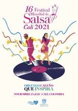 Afiche del Festival Mundial de Salsa de Cali, un tributo al ecosistema del ritmo que identifica a la ciudad