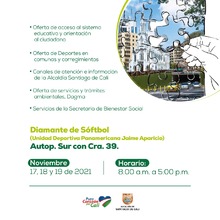 En la Feria de Servicios brindamos atenci&oacute;n para el bienestar ciudadano