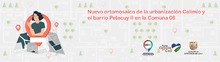 Nuevo ortomosaico de la urbanizaci&oacute;n Calimio y el barrio Petecuy II en la Comuna 06