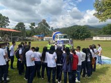 Estudiantes de la IEO La Buitrera recibieron capacitaci&oacute;n en normas de tr&aacute;nsito