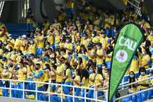 Con orgullo y su palabra, voluntarios de los I Juegos Panamericanos Junior Cali-Valle 2021 hicieron juramento