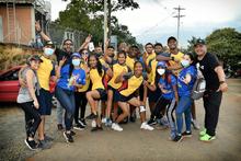 Atletas de la selecci&oacute;n Colombia en boxeo, muestran a Cali como la ciudad deportiva, cultural y ambiental