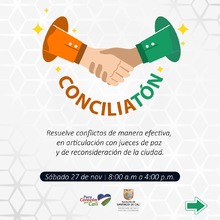 Participa en la Jornada Distrital de Conciliat&oacute;n, con los jueces de paz y reconsideraci&oacute;n 