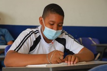 Oro, plata y bronce recibieron estudiantes de la IEO Nuevo Latir