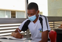 Oro, plata y bronce recibieron estudiantes de la IEO Nuevo Latir