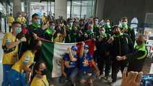 M&aacute;s de 70 deportistas mexicanos fueron recibidos por Infraestructura para los Panamericanos Junior