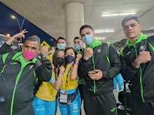 M&aacute;s de 70 deportistas mexicanos fueron recibidos por Infraestructura para los Panamericanos Junior