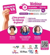 &iexcl;Cali se pinta violeta!