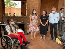 Por primera vez se instalan en un espacio cultural rampas de acceso para personas con movilidad reducida