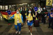 Bolivianos ya est&aacute;n en Cali para competir en los I Juegos Panamericanos Junior