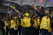 La fiesta panamericana embarg&oacute; de entusiasmo a cale&ntilde;os y visitantes 